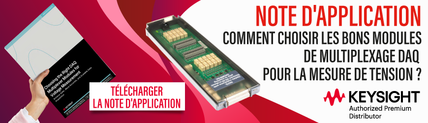 Module de multiplexage DAQ : Note d'application